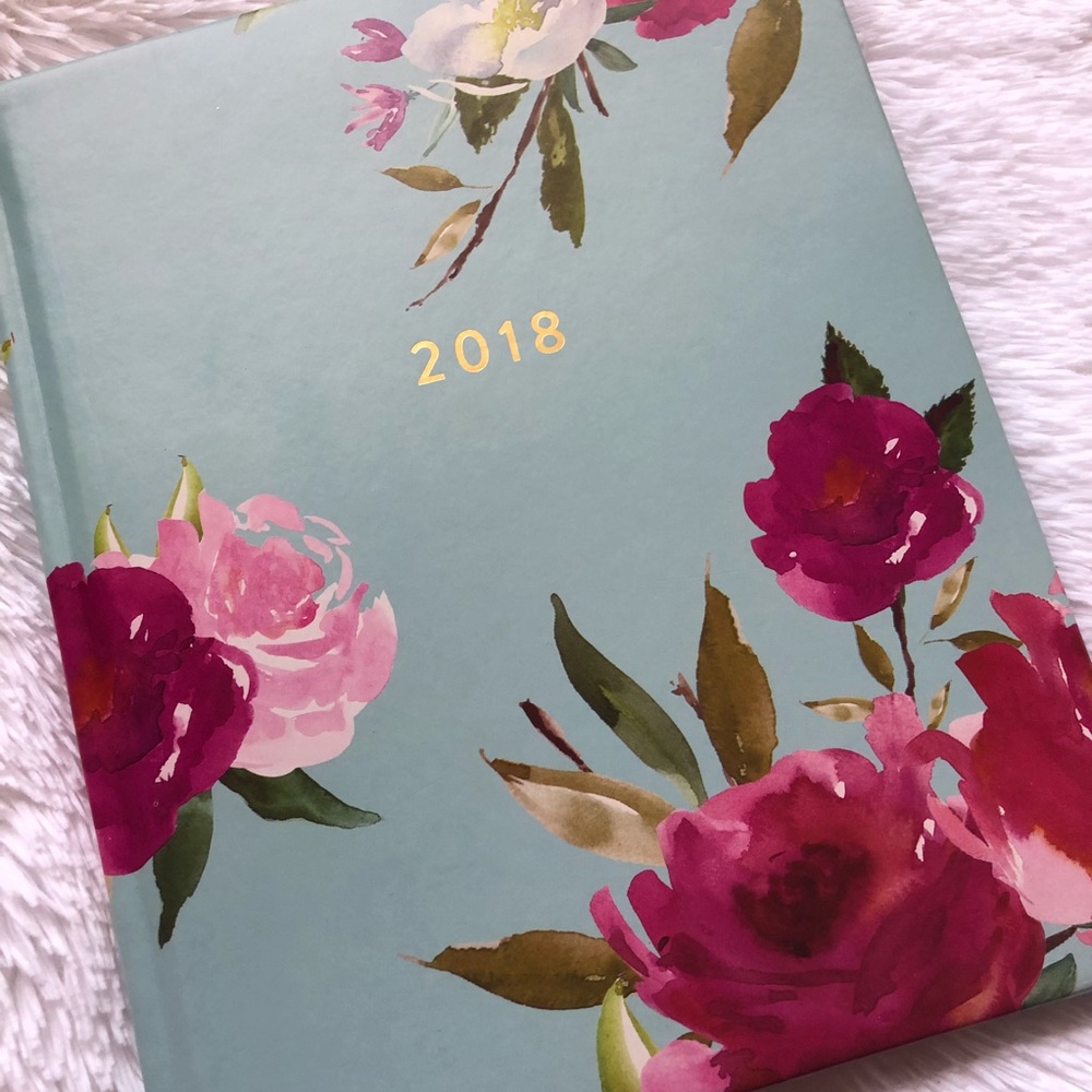 LAST ONE 💕2018 Floral Planner